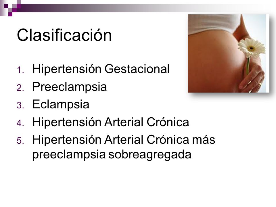 Hipertensión gestacional no complicada
